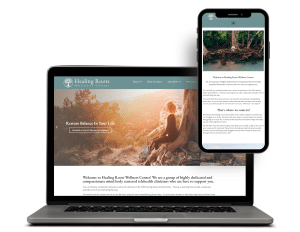 Healing Roots Wellness Center by Tudux Web Design