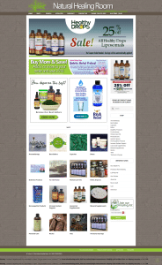 Natural Healing Room by Tudux Web Design