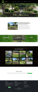 Tudux Website Design and Hosting Portfolio for The Premier Cut - Residential and Commercial Lawn Maintenance