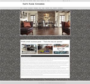 Tudux Web Design - Taffs Carpets