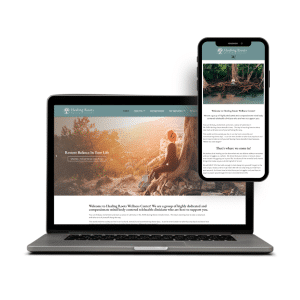 Healing Roots Wellness Center by Tudux Web Design