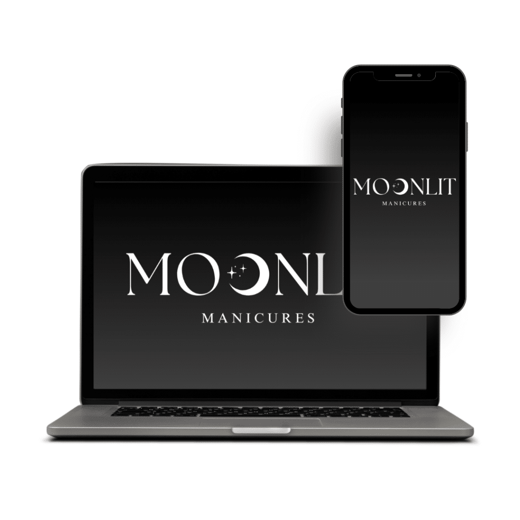 Website Coming Soon - Moonlight Manicures by Tudux Web Design